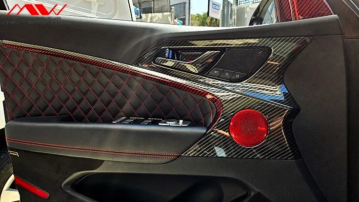 Genesis G70 Interior Customization Review: Carbon & Alcantara photo 2