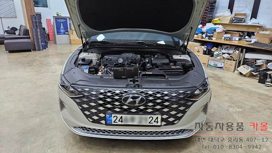 Hyundai The New Grandeur ambient lighting installation result