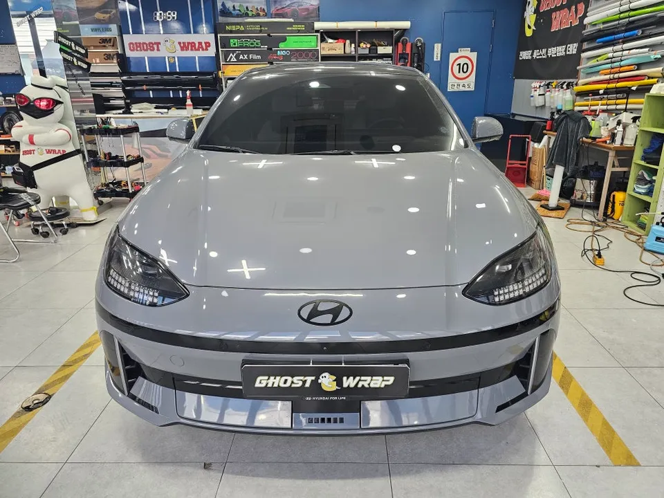 Hyundai IONIQのホイールラッピング事例｜費用目安・仕上がり 写真