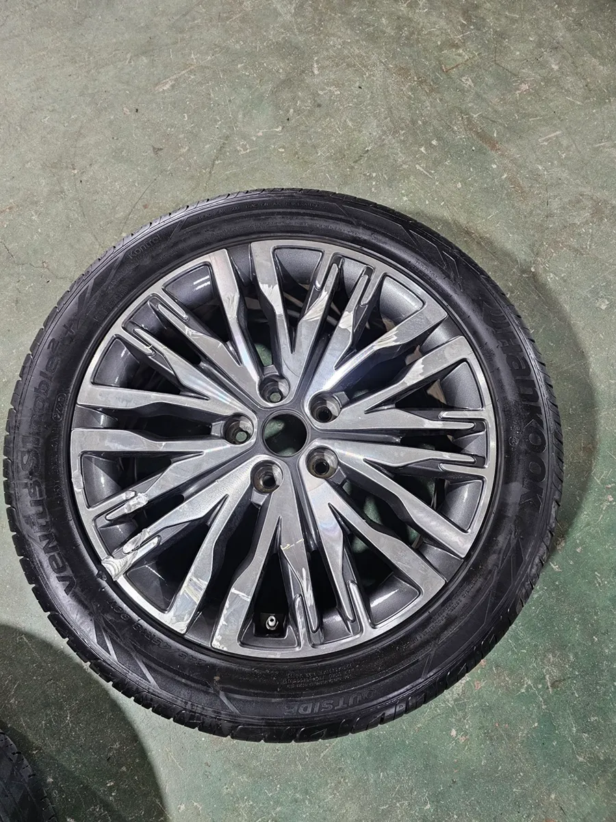 Kia K7 Premier wheel repair installation result