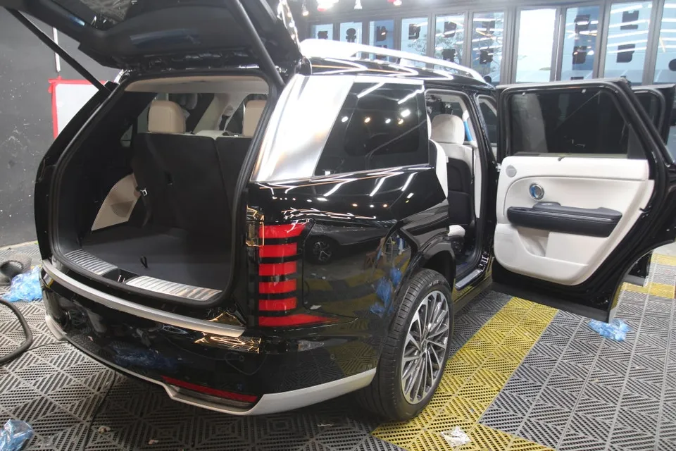 Hyundai Palisadeのガラスコーティング事例|費用目安・仕上がり 施工写真 4-2