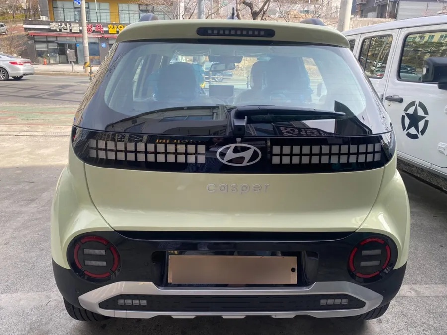 Hyundai Casper Electric car accessories - Hyundai Casper Electric Roof Box Review — KRW 500,000-800,000 photo 3
