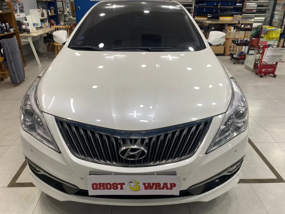 Hyundai Grandeur HG ceramic coating installation result