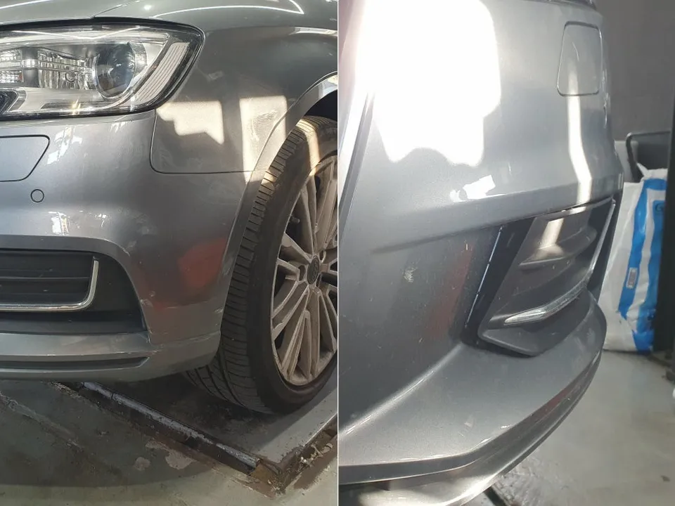 Audi A3 body repair - Audi A3 Body Repair & Painting Review — RS3 Look Upgrade photo 3