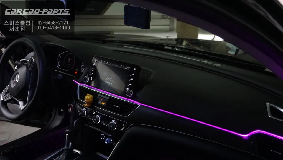 Honda Accord ambient lighting - Honda Accord Ambient Lighting Upgrade - Enhanced Interior LED Moo photo 5
