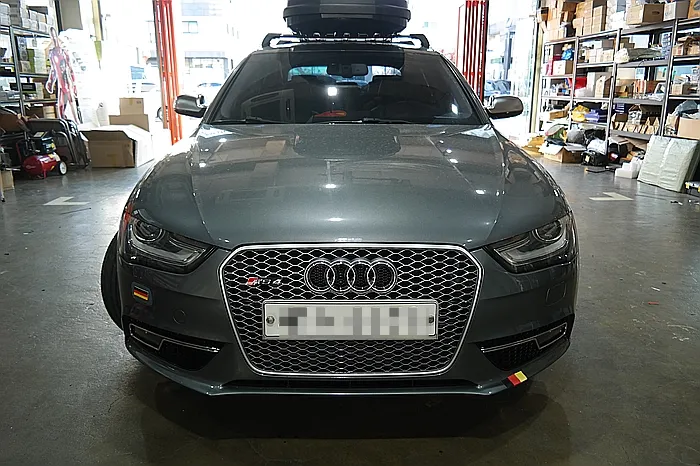 Audi A4 B9 body kit - Audi A4 B9 RS4 Grille Upgrade Review photo 4