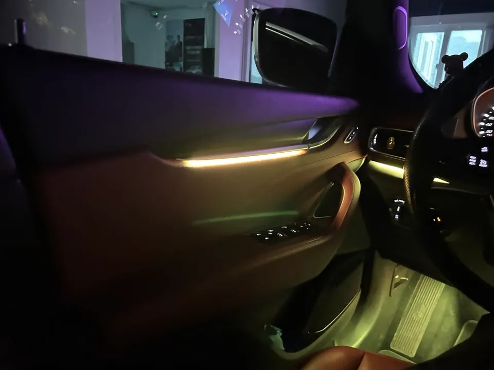 Maserati Levante ambient lighting - Maserati Levante Ambient Lighting Review: Subtle Mood Upgrade photo 3