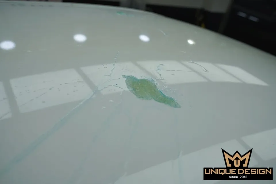 Hyundai IONIQのガラスコーティング事例 施工写真 1-3