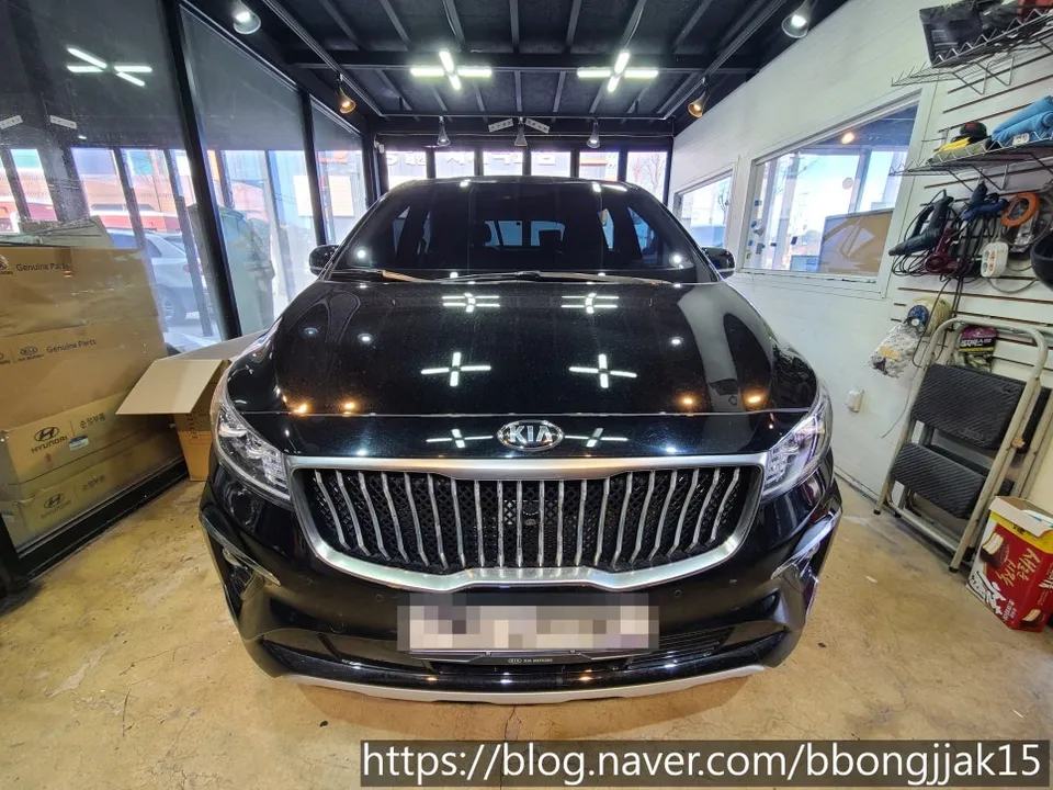 Kia Carnival 4th Gen body kit installation result