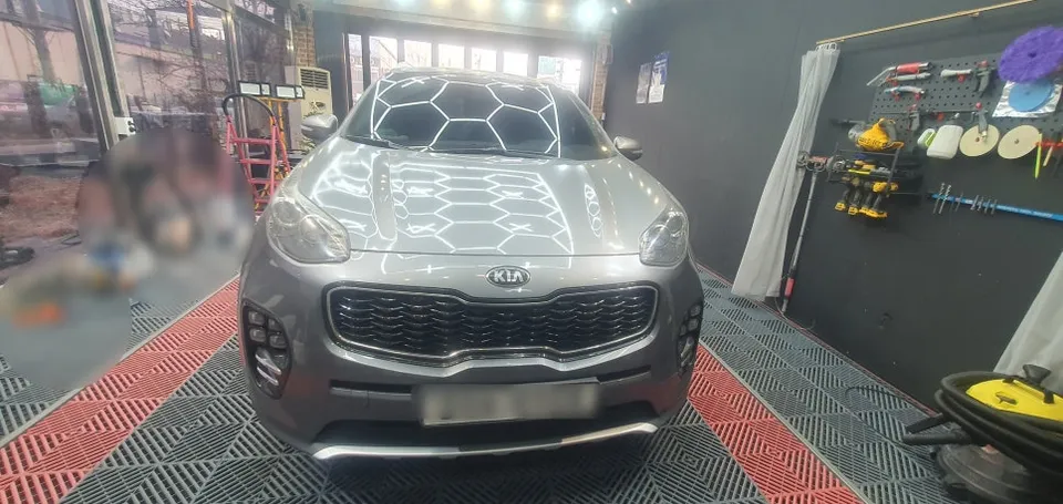 Kia Sportage ceramic coating installation result