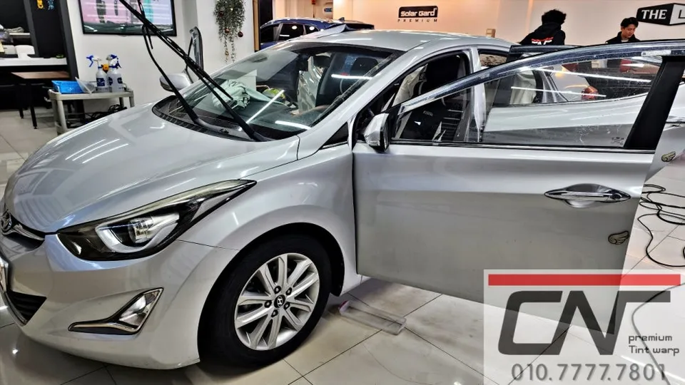 Hyundai Elantra MD window tinting - Hyundai Elantra MD Window Tinting Review: Blockforty Viva Film photo 3