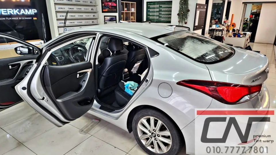 Hyundai Elantra MD window tinting - Hyundai Elantra MD Window Tinting Review: Blockforty Viva Film photo 4