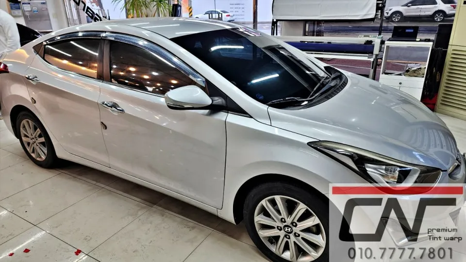 Hyundai Elantra MD window tinting - Hyundai Elantra MD Window Tinting Review: Blockforty Viva Film photo 7