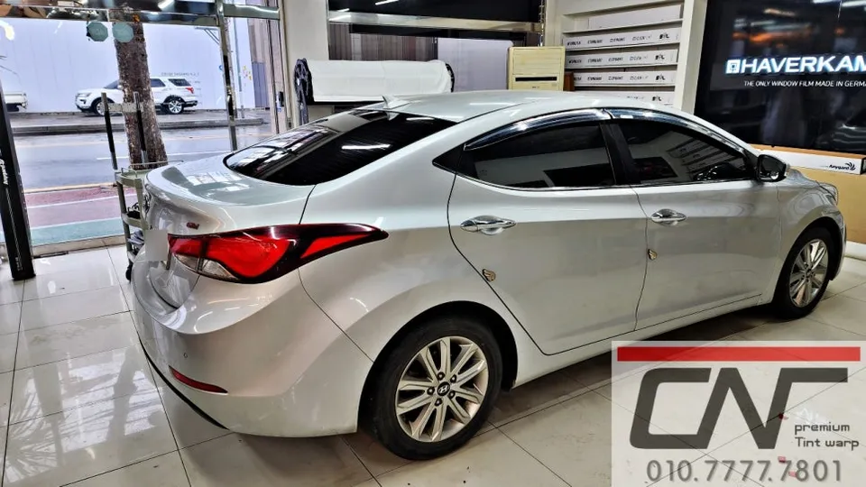Hyundai Elantra MD window tinting - Hyundai Elantra MD Window Tinting Review: Blockforty Viva Film photo 8