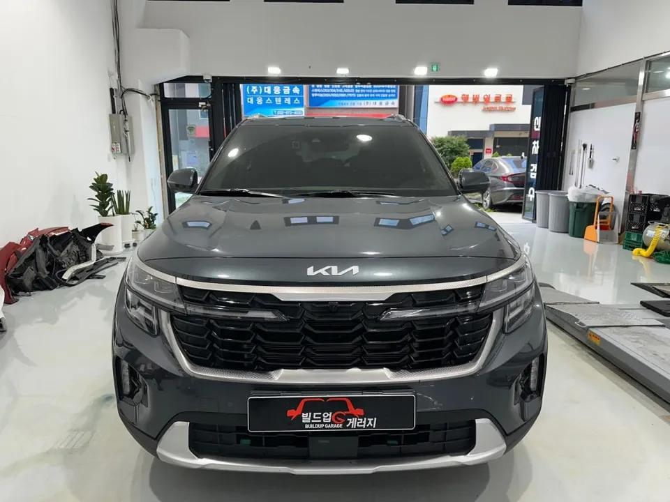 Kia Seltos window tinting installation result