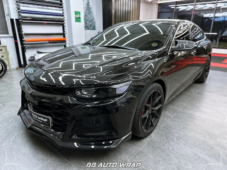 Chevrolet Malibuのカーラッピング事例｜費用目安・仕上がり 施工写真 1-2