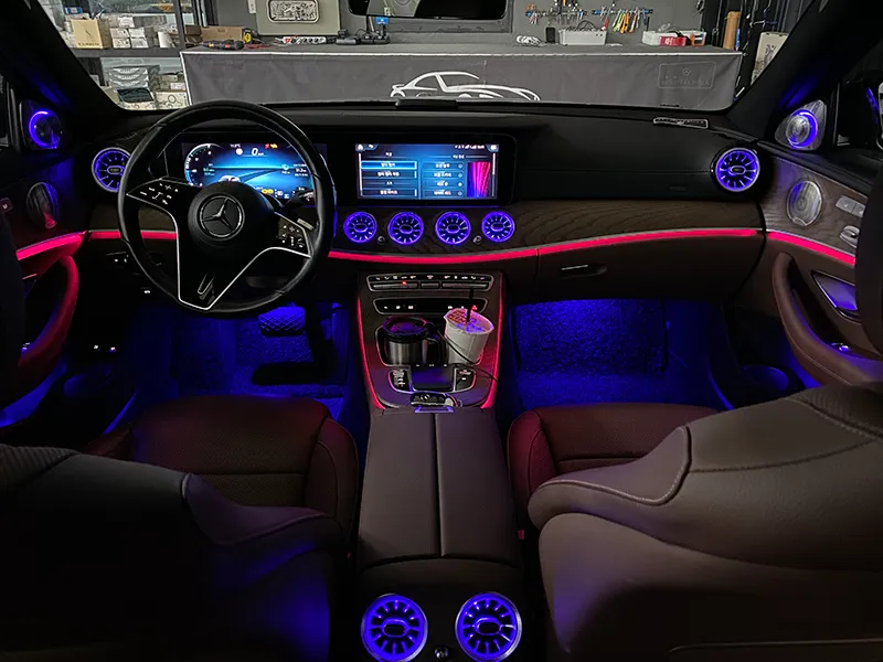 Mercedes-Benz E-Class W213のカーオーディオ施工事例 施工写真 3
