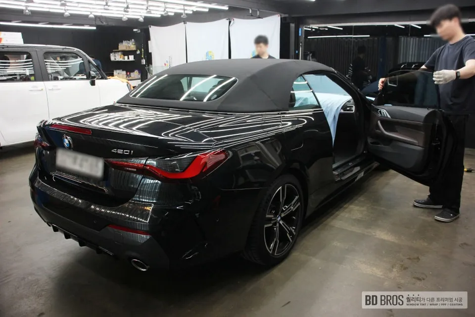 BMW 4 Series window tinting - BMW 4 Series Window Tinting Review — Heat Rejection Film photo 4