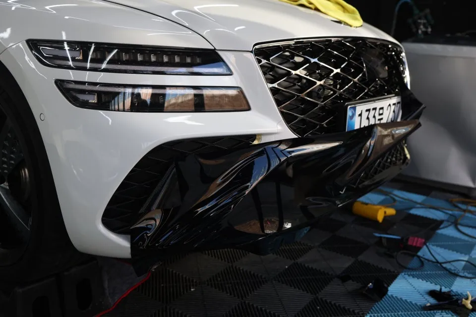 Genesis G80 PPF施工事例｜費用目安・仕上がり 施工写真 2-2