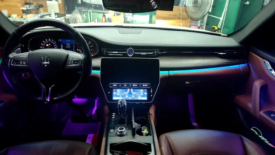 Maserati Quattroporte Ambient Lighting Review: Cost & Results After