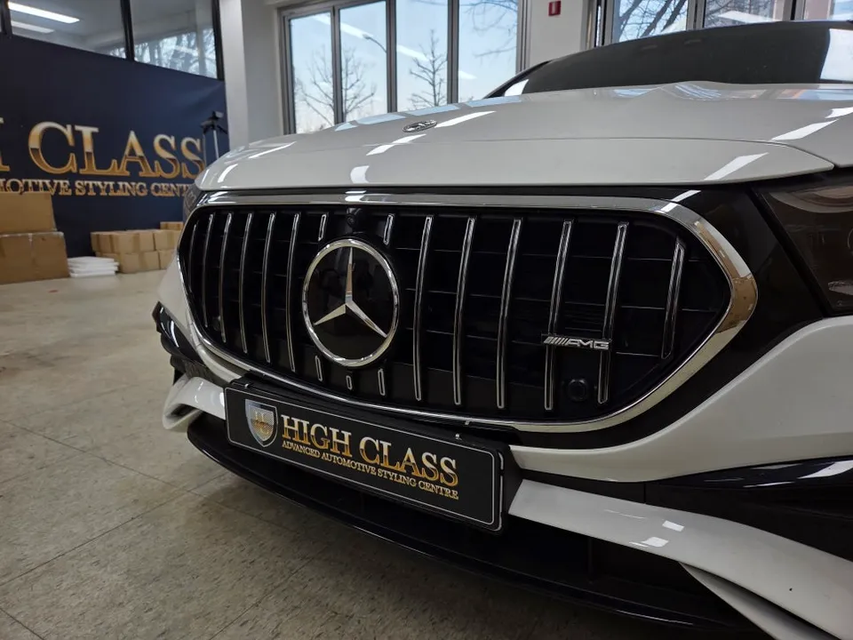 Mercedes-Benz E-Class W214 body kit - Mercedes-Benz E-Class W214 Body Kit Installation Review photo 4