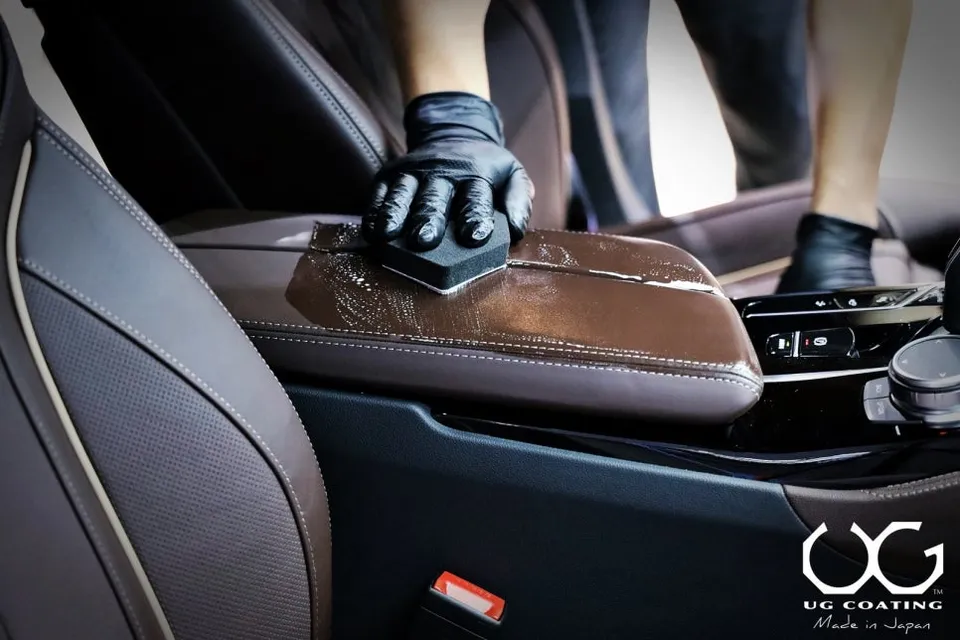 BMW 6 Series GTのガラスコーティング事例|韓国での施工 施工写真 1-2