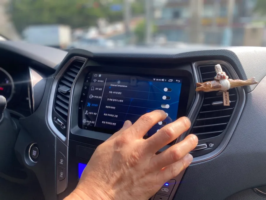 Hyundai Santa Fe DM android head unit - Hyundai Santa Fe DM Android Head Unit Review: Cost & Results photo 4
