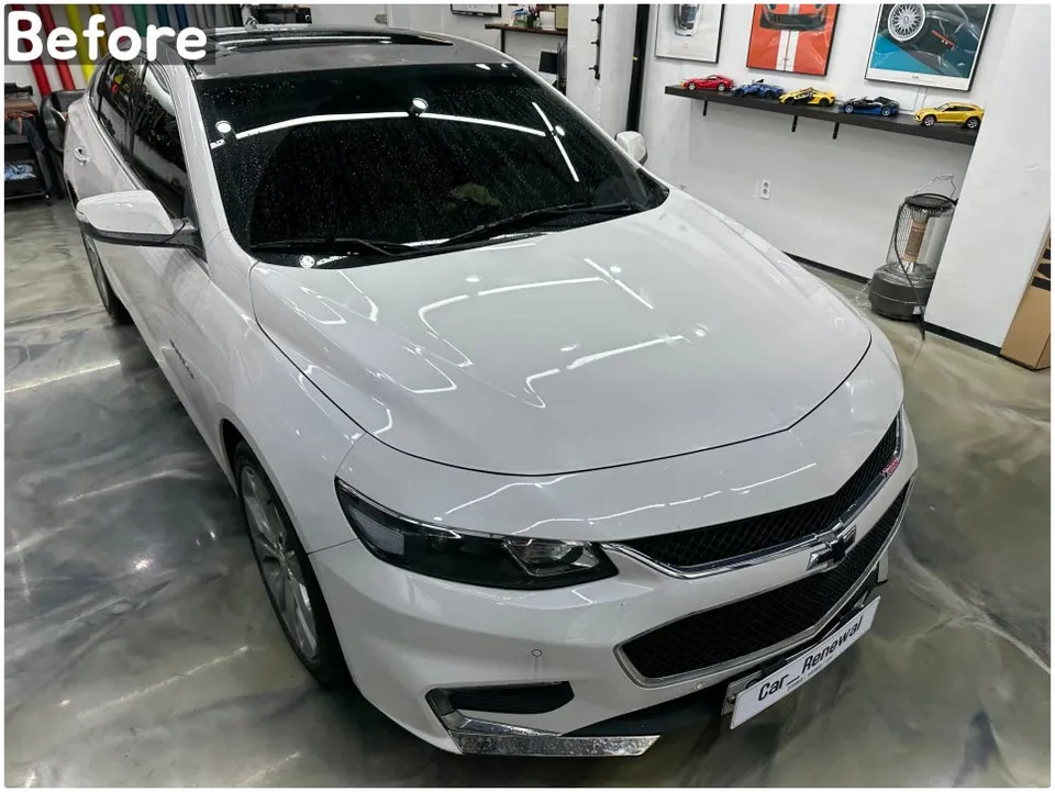 Chevrolet Malibuのカーラッピング事例 施工写真 4