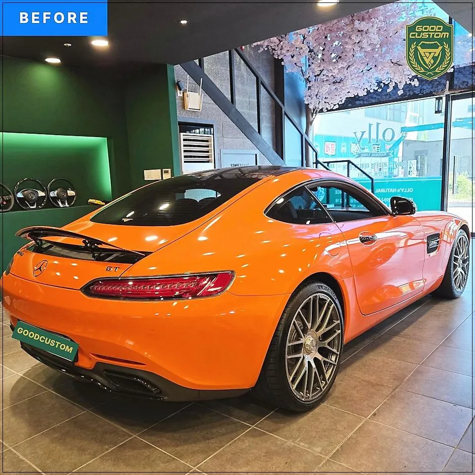 Mercedes-Benz AMG GT C190 steering wheel - Mercedes-Benz AMG GT Steering Wheel Customization Review photo 3