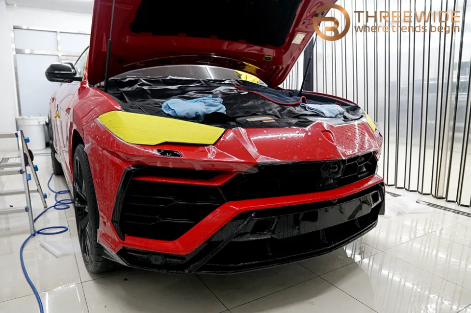 Lamborghini Urus PPF施工事例｜韓国での実例と費用目安 施工写真 1-3
