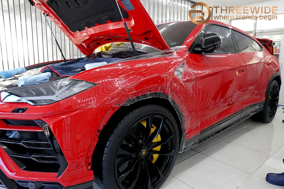 Lamborghini Urus PPF施工事例｜韓国での実例と費用目安 施工写真 3-3