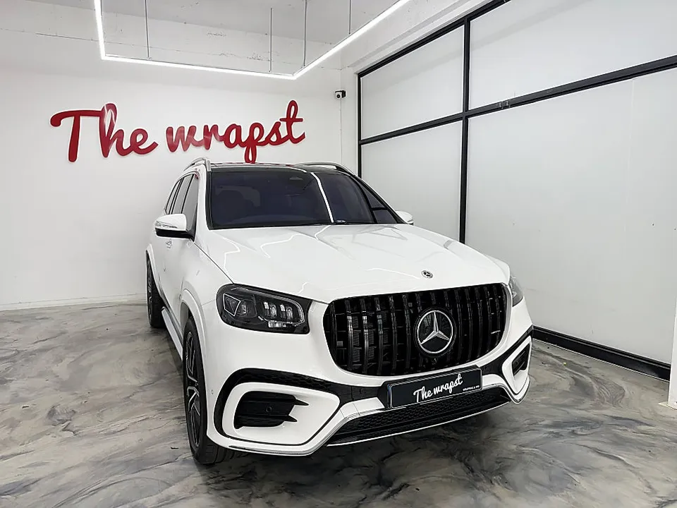 Mercedes-Benz GLS 580のカーラッピング事例｜費用目安・仕上がり 施工写真 2-2