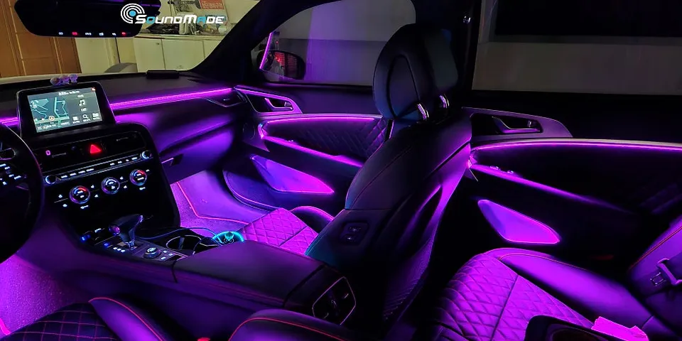 Genesis G70 ambient lighting - Genesis G70 Ambient Lighting Review — Cost & Results photo 3
