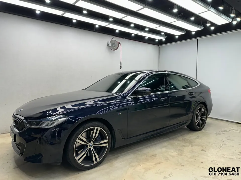 BMW 6 Series GT vinyl wrap installation result
