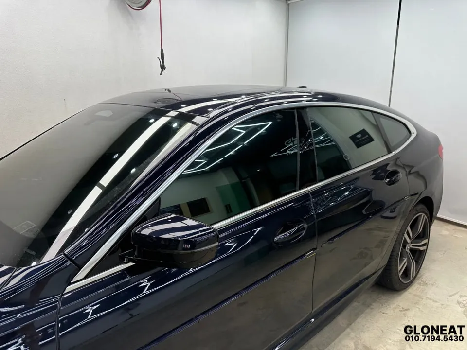 BMW 6 Series GT vinyl wrap - BMW 6 Series GT Wrap Review: Chrome Delete & Grille Swap photo 3