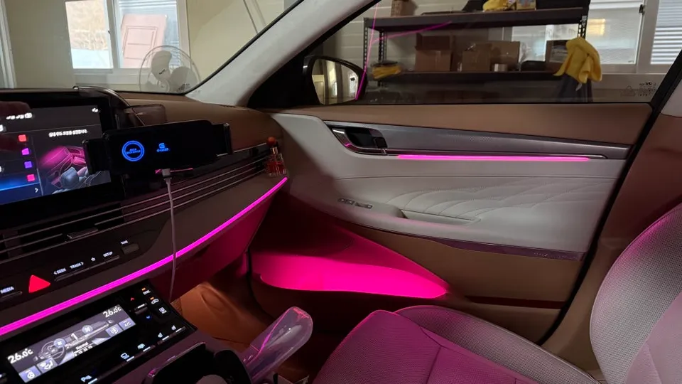 Hyundai Grandeur IG ambient lighting - Hyundai Grandeur IG Ambient Lighting Review — Enhanced Interior M photo 3