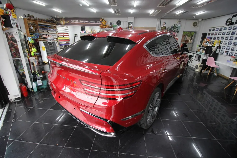 Genesis GV80 Coupeのカーラッピング事例 施工写真 6