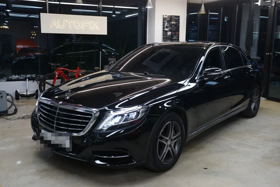 Mercedes-Benz S-Class W222 oem options installation result
