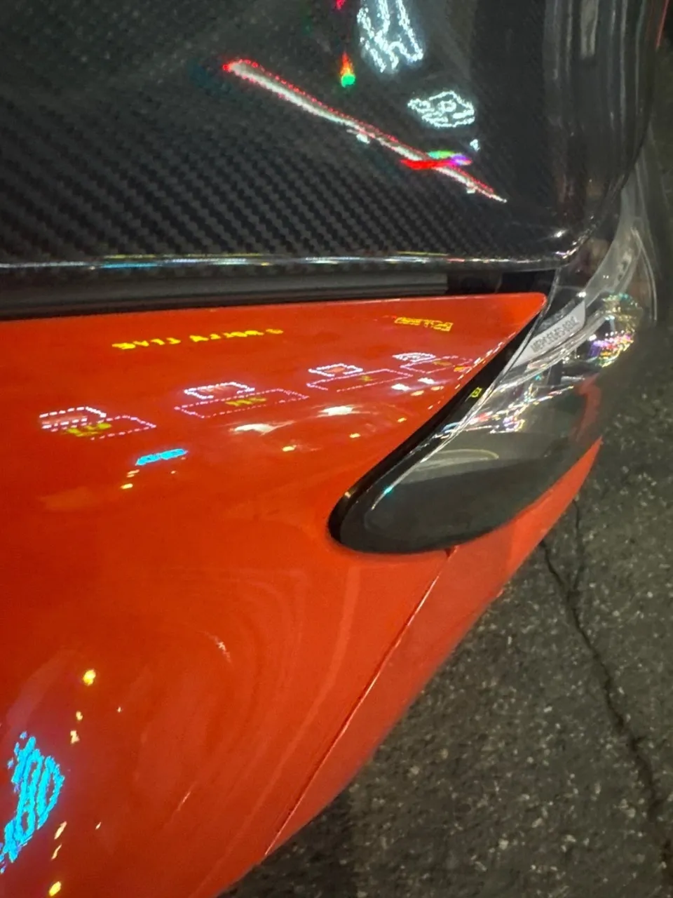 Mercedes-Benz C63 AMGのカーラッピング事例 施工写真 6
