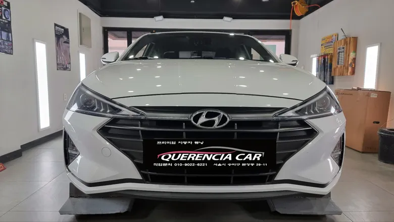 Hyundai Elantra AD seat ventilation installation result