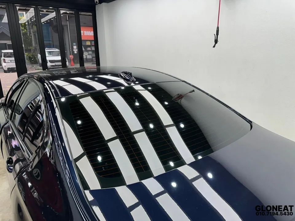 BMW 5 Series window tinting - BMW 5 Series Window Tinting Review: Sunset Film photo 4