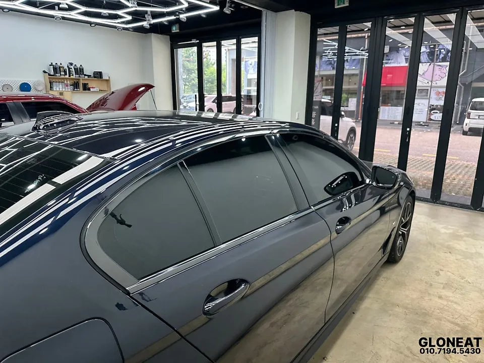BMW 5 Series window tinting - BMW 5 Series Window Tinting Review: Sunset Film photo 6
