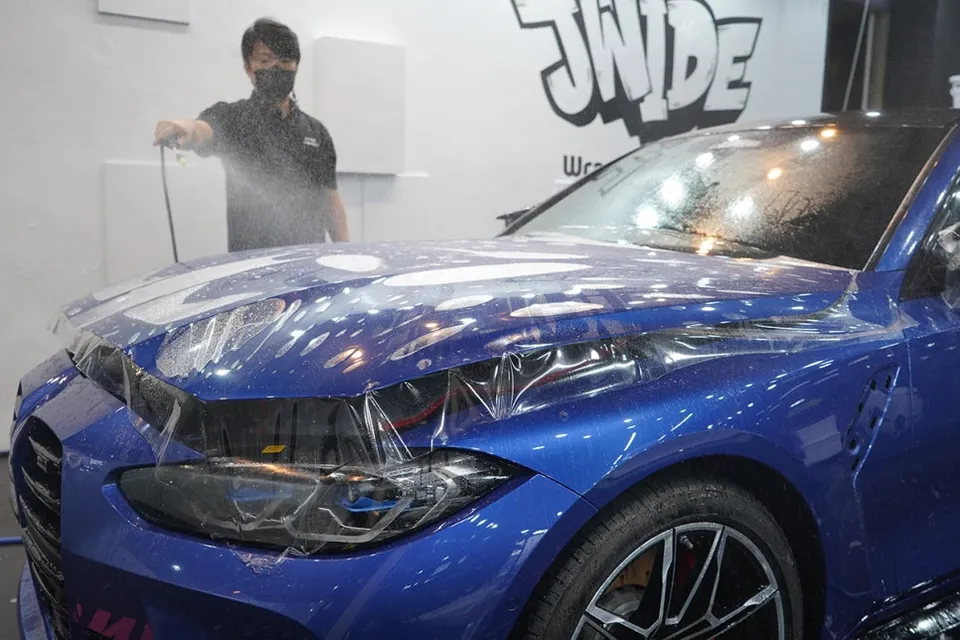 BMW M3のPPF施工事例|費用目安と仕上がり 施工写真 2-2
