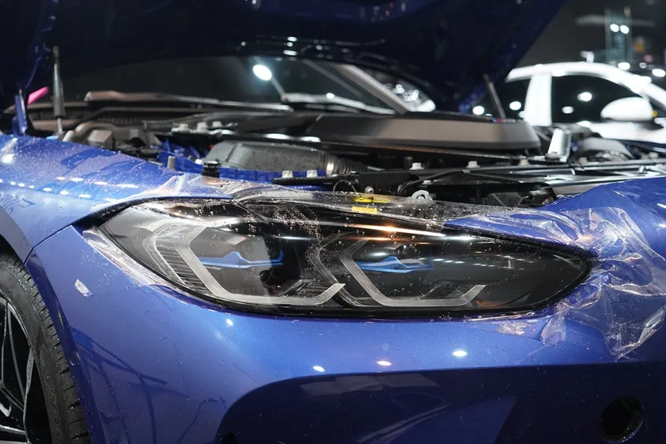 BMW M3のPPF施工事例|費用目安と仕上がり 施工写真 1-3
