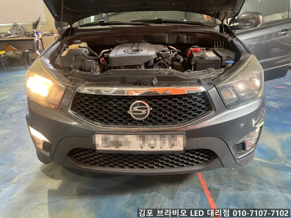 KG Mobility Korando Sports Lighting Upgrade Review: Brighter LEDs Before