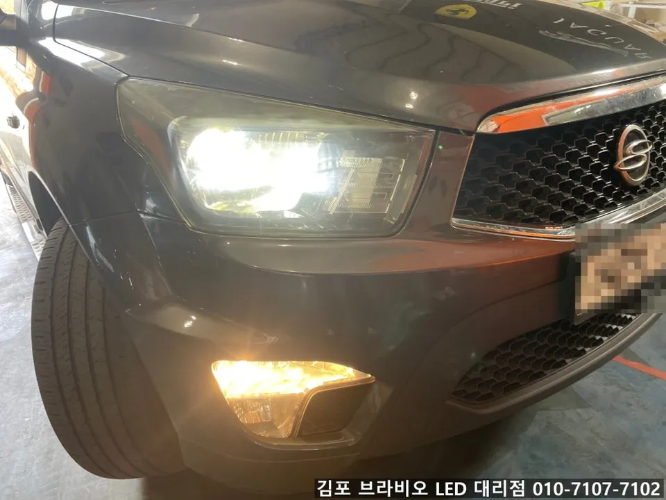 KG Mobility Korando Sports Lighting Upgrade Review: Brighter LEDs After