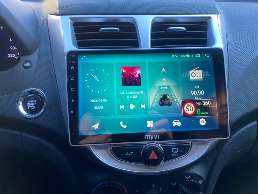 Hyundai Accent android head unit - 2011 Hyundai Accent Android Head Unit Upgrade Review photo 5