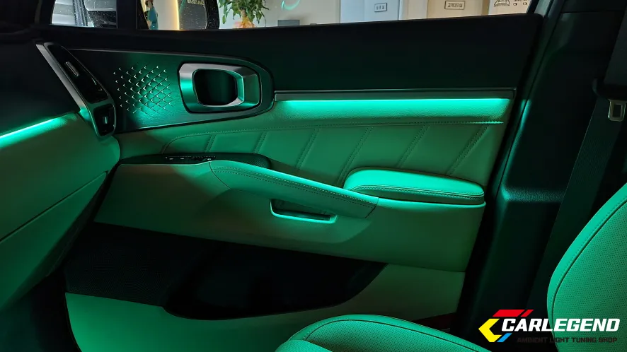 Kia Sorento MQ4 ambient lighting - Kia Sorento MQ4 Ambient Lighting Review: Custom Install Cost photo 3