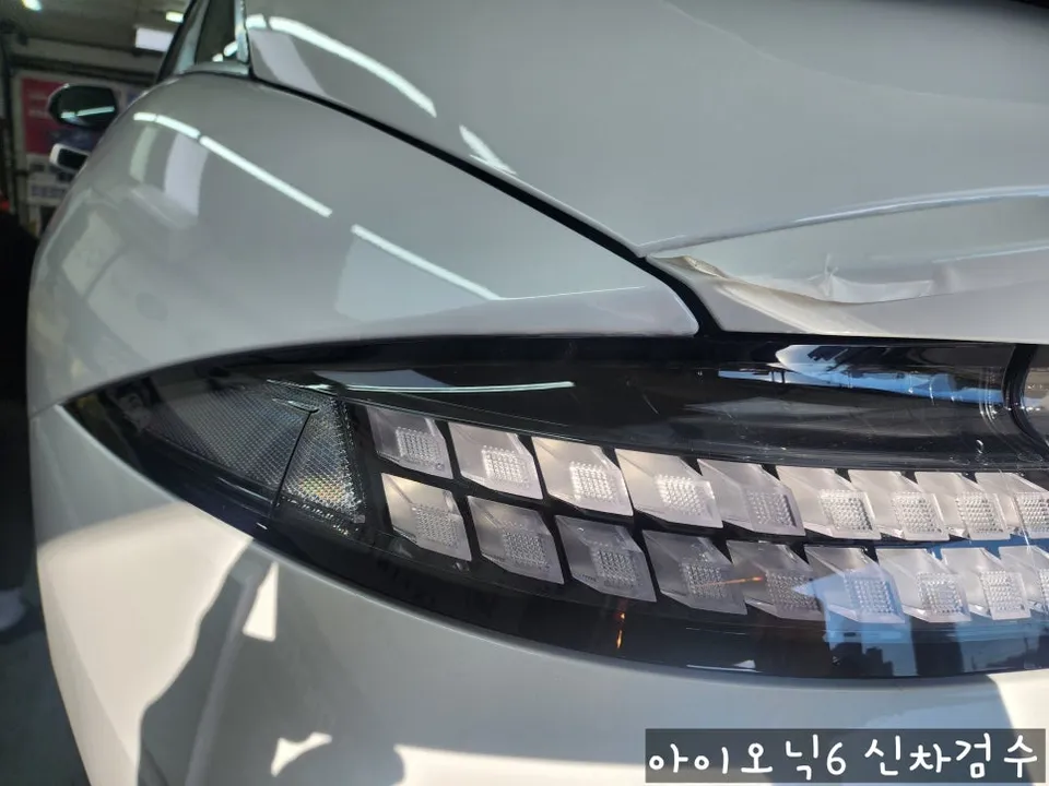 Hyundai IONIQ 6 PPF施工事例|費用目安と仕上がり 施工写真 3-3