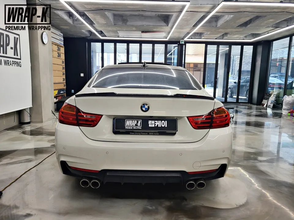 BMW 4 SeriesのPPF施工事例|費用目安と仕上がり 施工写真 1-1